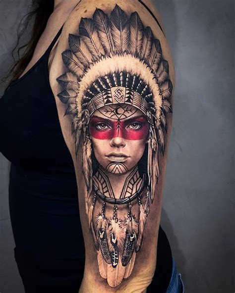 native american shoulder tattoo|native american tattoos for women.